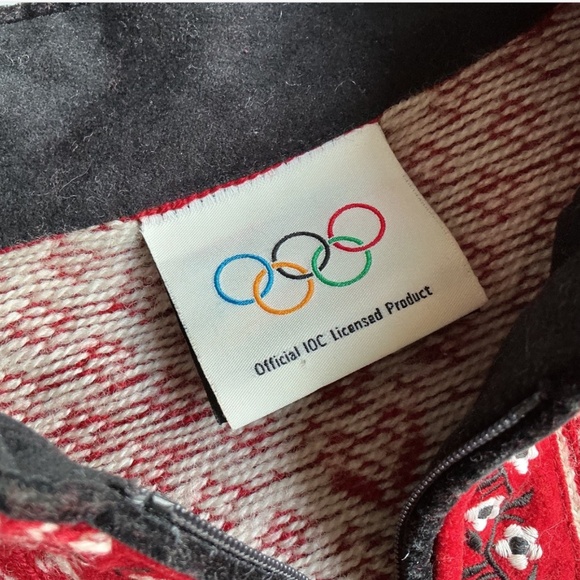 Dale of Norway Olympic, ١/4 zip women pullover Sz M made in Norway 🇳🇴 - Picture 6 of 12